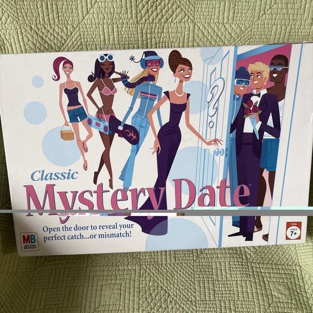 Classic Mystery Date Game Milton Bradley Incomplete Parts Replacement Only
